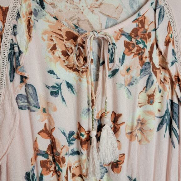 Floral Peasant Top - Picture 7 of 10